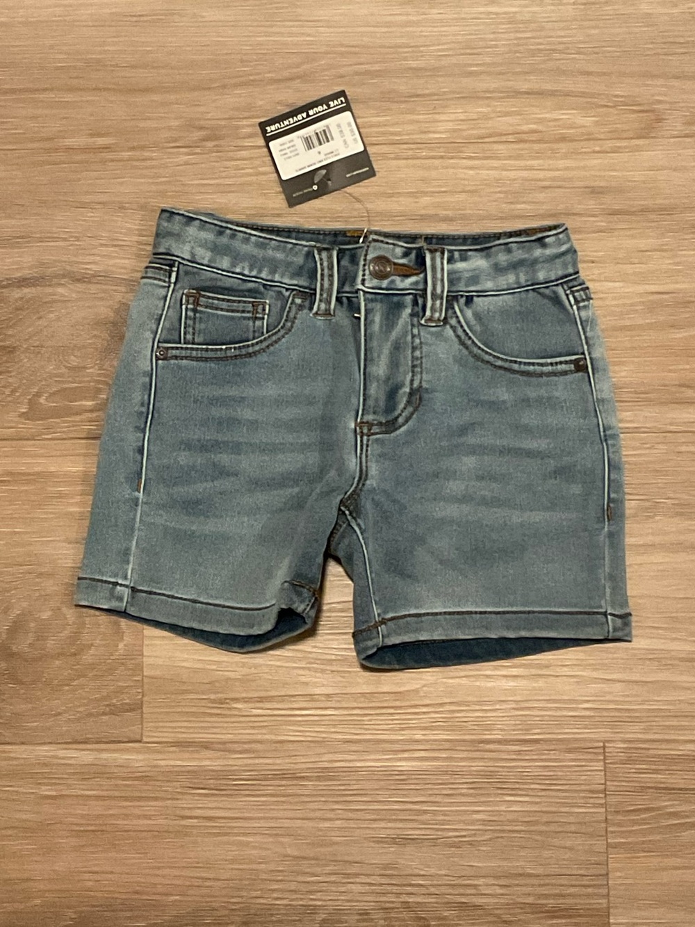 NWT Eddie Bauer Girls' Light Blue Denim Shorts